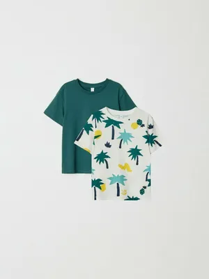 Набор из 2 футболок для мальчиков, не указан, арт. 2152