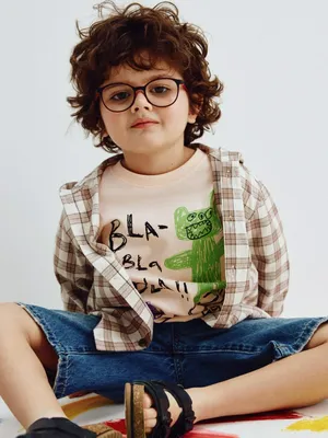 Футболка оверсайз с принтом для мальчиков, арт. 2153