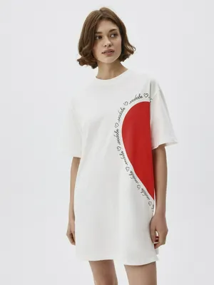 Ночная сорочка с ярким принтом, не указан, арт. 2162