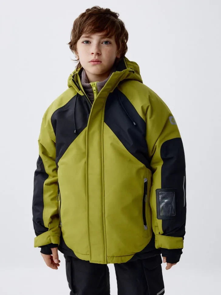 Горнолыжная куртка Seladrytex® для мальчиков, зеленый, арт. 2170