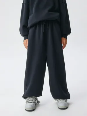 Трикотажные брюки оверсайз детские, арт. 2184