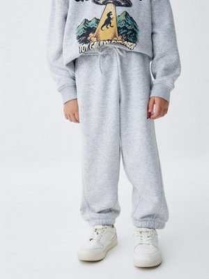 Детские утепленные джоггеры с принтом, арт. 2187