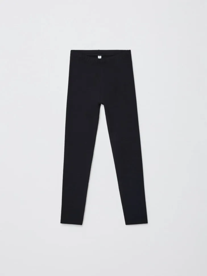 Базовые леггинсы для девочек, черный, арт. 2193