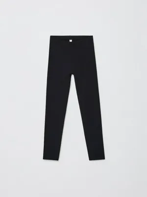 Базовые леггинсы для девочек, черный, арт. 2193