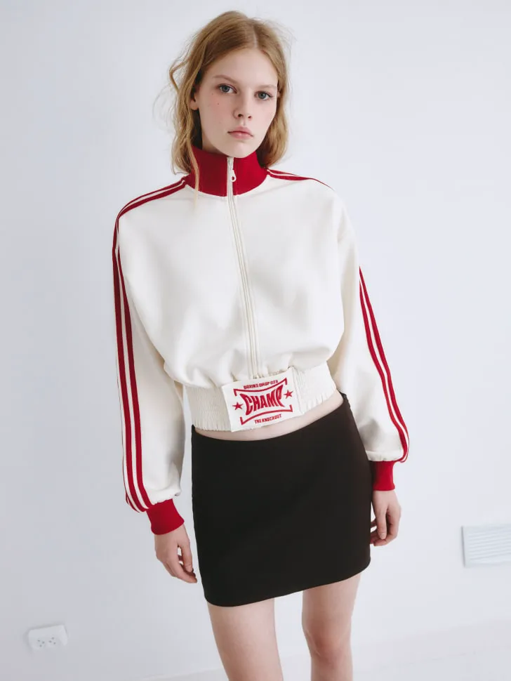 Толстовка с лампасами SELA Young, разноцветный, арт. 2235