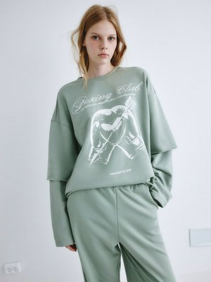 Лонгслив с имитацией двухслойности SELA Young, арт. 2236