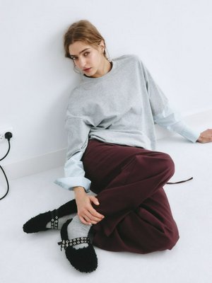 Лонгслив с имитацией двухслойности SELA Young, арт. 2243