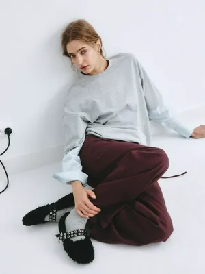 Лонгслив с имитацией двухслойности SELA Young, арт. 2243