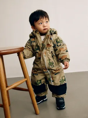 Демисезонный комбинезон seladrytex® для малышей, хаки, арт. 2271