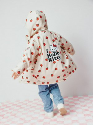 Дождевик с принтом Hello Kitty для девочек
