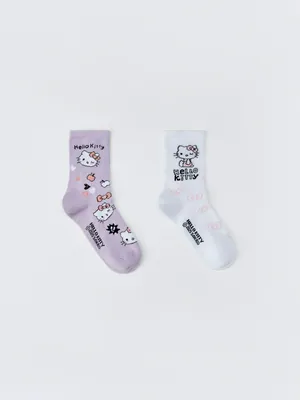 Набор из 2 пар носков Hello Kitty для девочек, арт. 2291