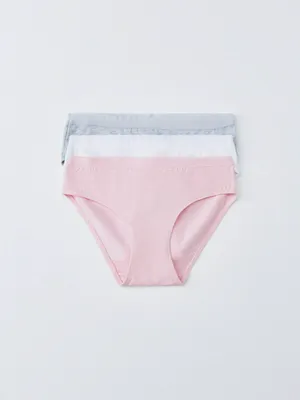 Набор из 3 трусов-слипов для девочек, разноцветный, арт. 2315