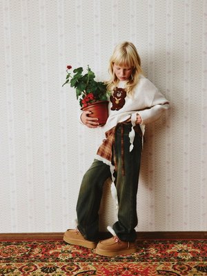 Расклешенные джинсы Bootcut для девочек