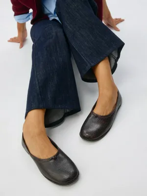 Балетки из натуральной кожи, арт. 2349