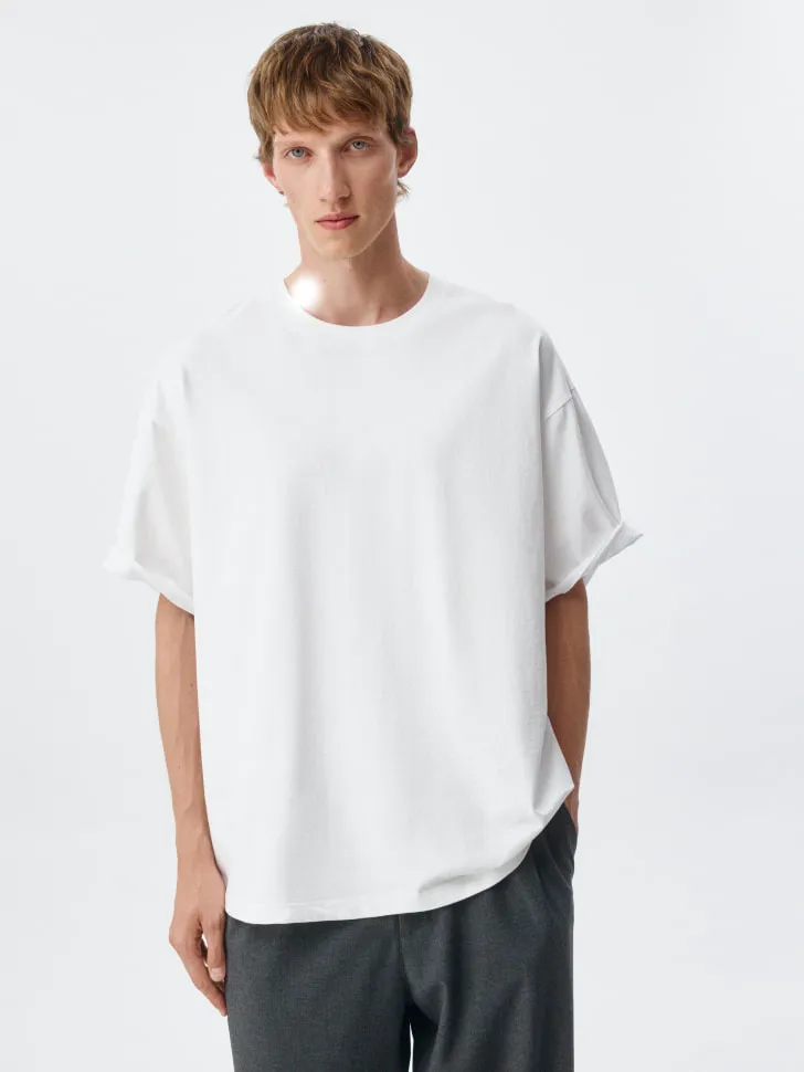 Базовая футболка MAX OVERSIZE FIT, белый, арт. 2389
