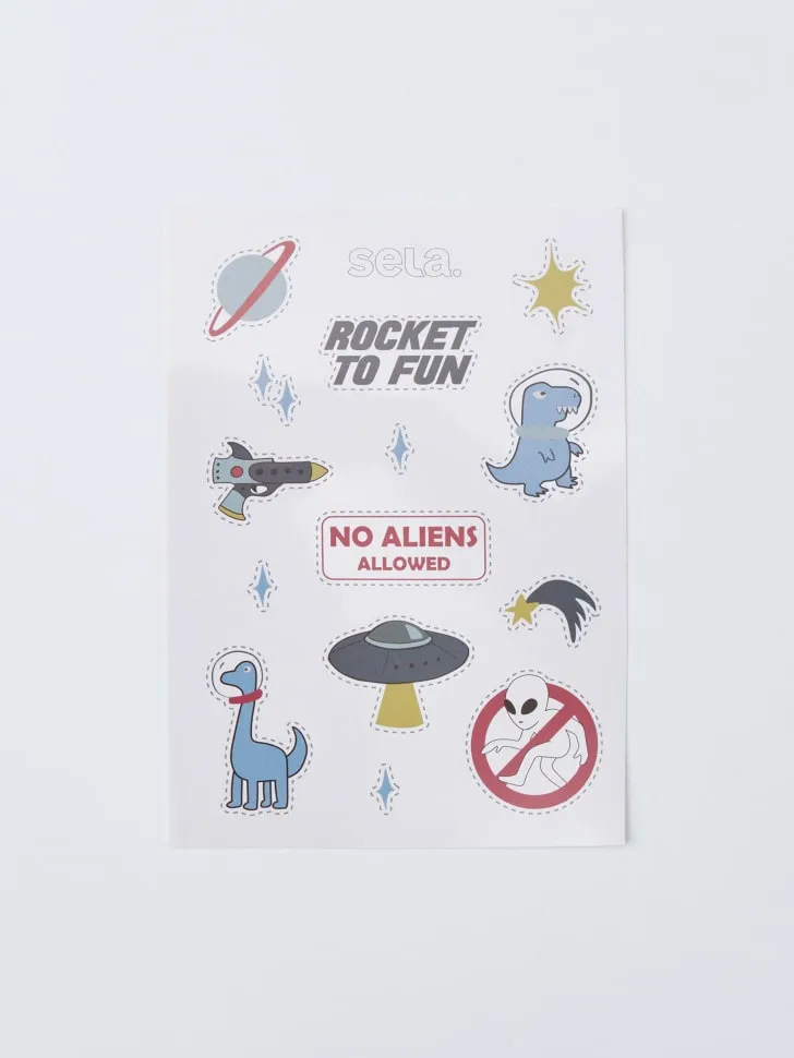 Набор наклеек детский, разноцветный, арт. 2396