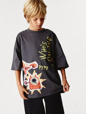 Детская футболка оверсайз с принтом, арт. 2407