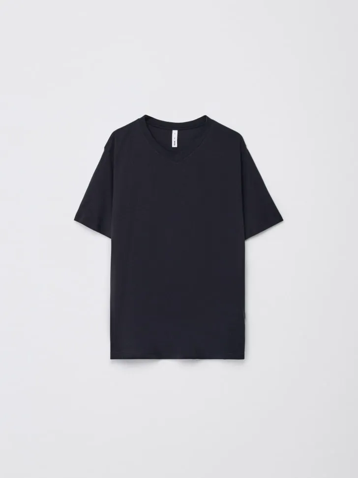 Футболка базовая MARK REGULAR FIT, черный, арт. 2434