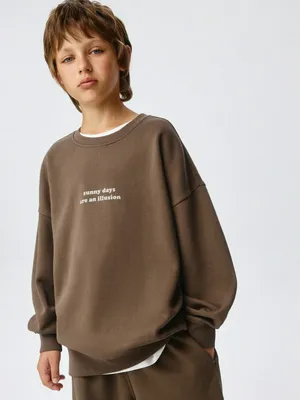 Детский свитшот с принтом, арт. 2442