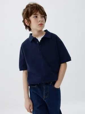 Поло с коротким рукавом для мальчиков, арт. 2455