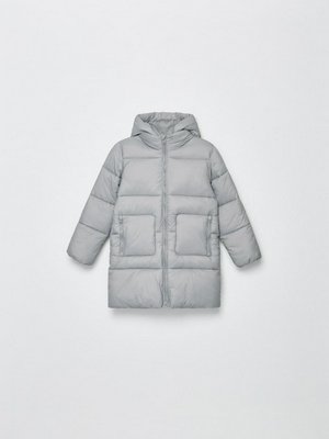 Зимнее стеганое пальто с капюшоном для девочек, арт. 2493