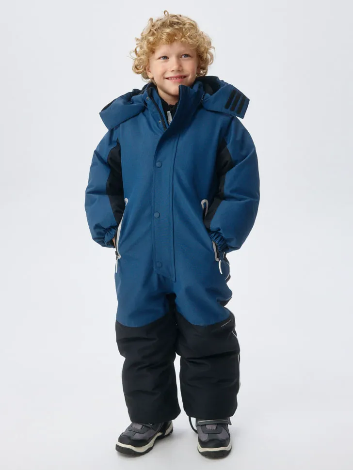 Зимний комбинезон seladrytex® с внутренними лямками для мальчиков, разноцветный, арт. 2498