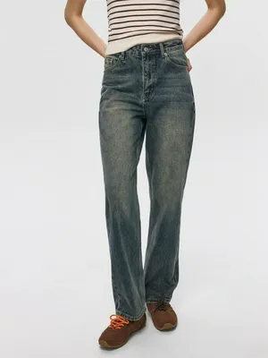 Джинсы Straight Fit с тинтом, арт. 2543