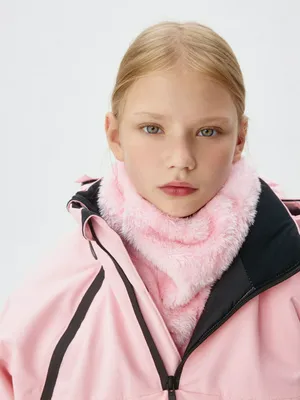 Флисовый снуд для девочек, арт. 2625