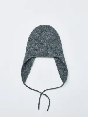 Шапка-чепчик с содержанием кашемира для девочек, арт. 2630
