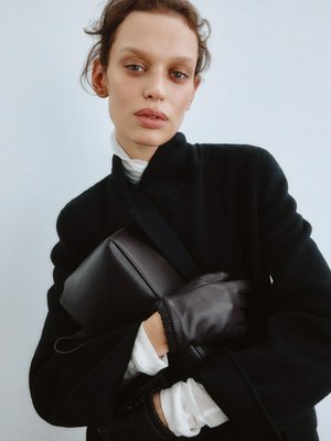 Перчатки из натуральной кожи, арт. 2632