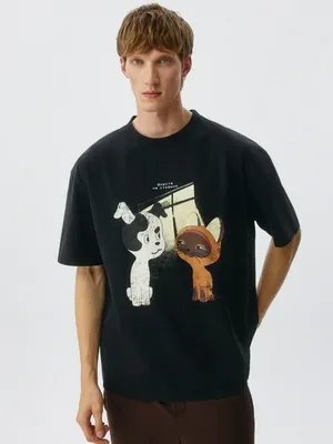 Футболка с принтом SELA x Союзмультфильм, арт. 2635