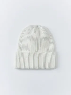 Шапка-бини в рубчик, арт. 2651