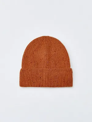 Шапка с содержанием шерсти, оранжевый, арт. 2698