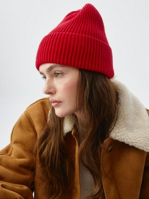 Шапка-бини в рубчик, арт. 2701