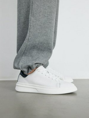 Комбинированные кеды из натуральной кожи, арт. 2705