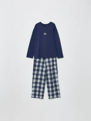 Пижама с принтом для мальчиков, арт. 2712