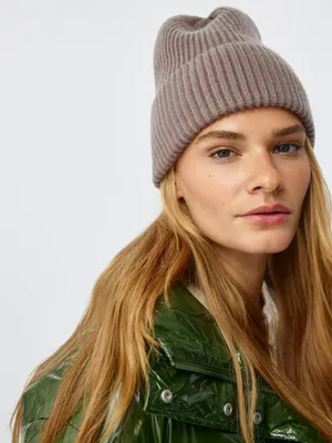 Шапка-бини в рубчик, арт. 2728