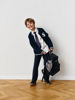 Зауженные классические брюки для мальчиков, арт. 2806