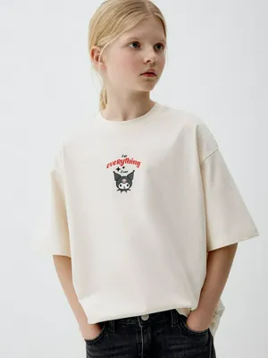 Футболка оверсайз с принтом Kuromi, не указан, арт. 2817