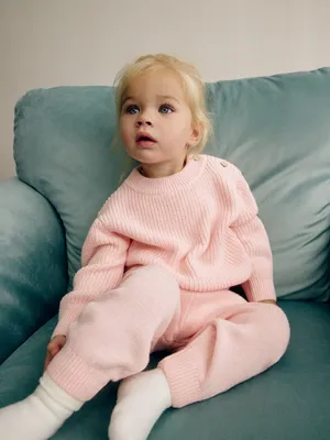 Вязаный джемпер для малышей, арт. 2845