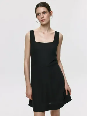 Платье из вискозы и льна, арт. 2860