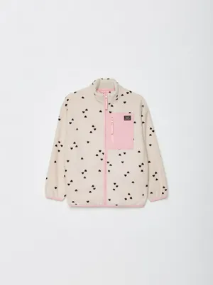 Флисовая толстовка для девочек, арт. 2863