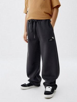 Трикотажные брюки с патчем детские, арт. 2864