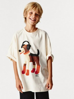 Детская футболка оверсайз с принтом, арт. 2875