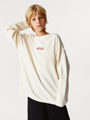 Лонгслив оверсайз с вышивкой детский, арт. 2879