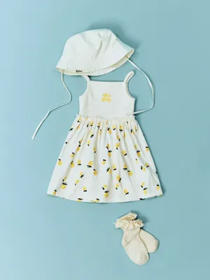 Платье с расклешенной юбкой для малышей, не указан, арт. 2911