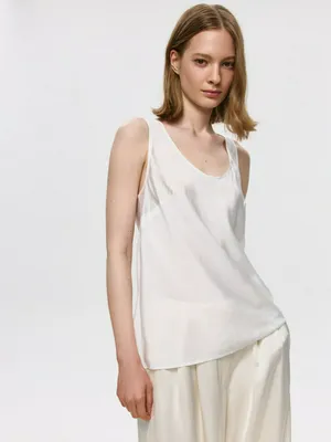 Топ из смесовой вискозы, не указан, арт. 2931