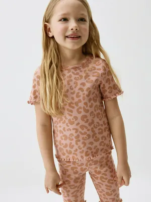 Футболка с принтом для девочек, арт. 2943