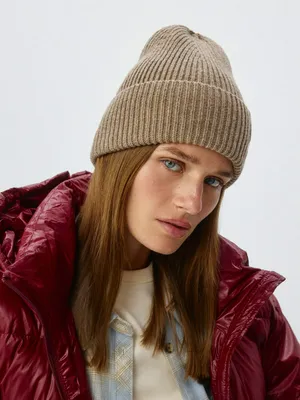 Шапка-бини из смесовой шерсти, арт. 3022