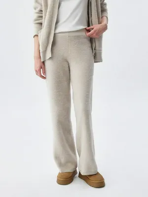 Брюки из пушистого трикотажа, арт. 3023